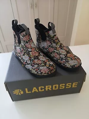 LaCrosse Hampton II 6  Ladies Waterproof Boot Flower Print 5 UK - 7 US - 37 EU • £52.50