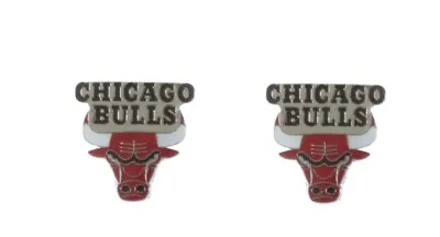 NBA Chicago Bulls Logo Post Earrings • $9.99