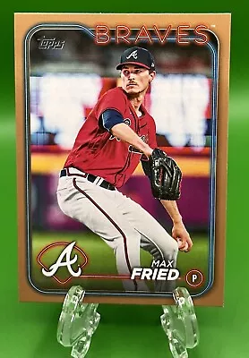 2024 Topps Series 1 - Max Fried Gold Parallel #’d /2024 - Atlanta Braves • $3