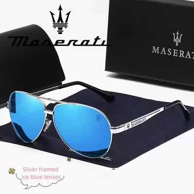 Maserati's Day And Night Changing Sunglasses For Driving Polarized Sunglasses • $63.57