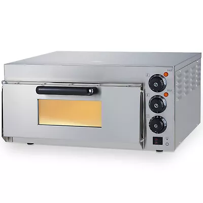 VEVOR Electric Countertop Pizza Oven 16-inch 1700W With Adjustable Temp And Time • $195.99