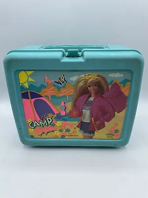 Vintage 1993 Camping Barbie Lunchbox Without Thermos 90’s • $19.99