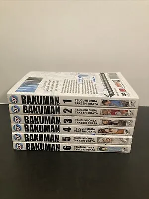 Bakuman English Manga Lot Of 6 #1-6 Bakuman English Manga Book • $29.99