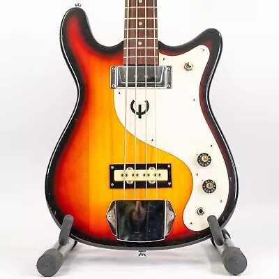 1970s Epiphone ET-285 Electric Bass With OHSC - 3 Tone Burst - Vintage • $899.99