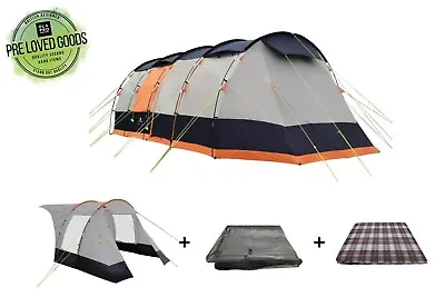 OLPRO Wichenford 8 Berth Tent Package + Carpet Footprint & Ext MAIL ORDER 11089 • £520