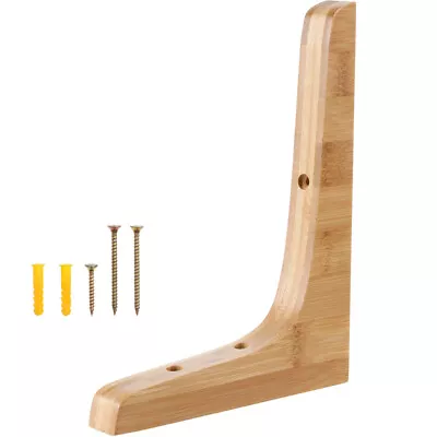 Wood Bracket Heave Duty Modern Home Ornament Wall Shelf Bracket • $11