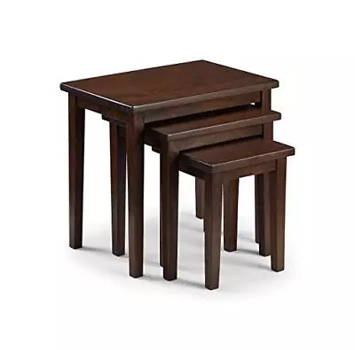 Cleo Nest Of Tables Mahogany • £76.99