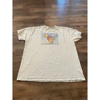 Vintage Winnie The Pooh Short Sleeve Tshirt Men’s XL 23.5x29.5 • $19.99