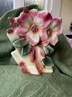 Mccoy Magnolia Flower Form Vase • $75