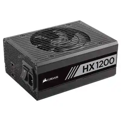 Corsair HX1200 Fully Modular 80PLUS Platinum Power Supply PSU Cables Included • £122