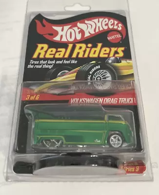 Hot Wheels RLC Real Riders Volkswagen Drag Truck Series 9 #1798/6000 W/protecto • $29.95