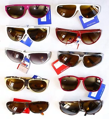 French Vintage 80/90s Lot 10 Pairs CEBE Sunglasses New Old Stock Made In France • $100
