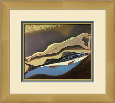 Man Ray Pisces Custom Framed Print • $65