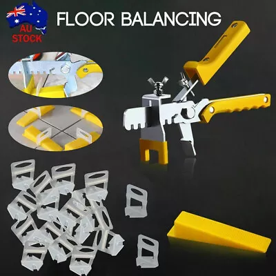 8000PCS Tile Leveling System Clips Plier Tiling Spacer Tool Kit Wall Floor 1.5mm • $14.65