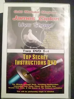 James Cielen Gold Medalist Magician Live Show DVD  • $19.99