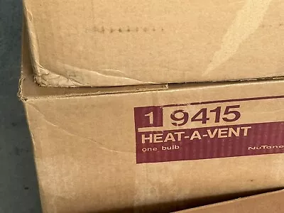 Vintage New Old Stock Nutone Heat A Vent Bath Fan Heater • $50