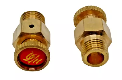 Cast Iron / Steel Radiator - Bleed Valve Screw / Vent / Air 1/8  Brass No Key • £3.75