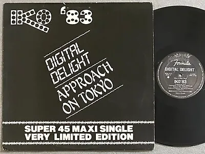 IKO '83 Digital Delight / Approach On Tokyo 12  Minimal Synth Pop Electronic VG+ • $24.99