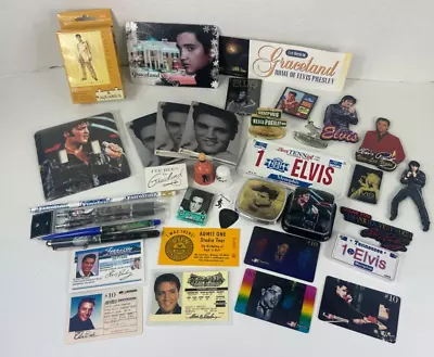 Large Elvis Presley Memorabilia Collectible Lot-Free Shipping • $22.50