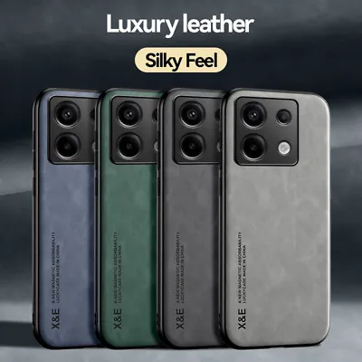 Shockproof Magnetic Leather Case For Xiaomi 14 Redmi 13C K70 K70E Note 13 Pro +  • $8.79