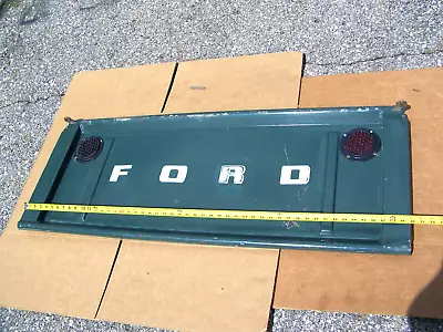 Vintage Antique FORD Embossed Letters 1950's PICKUP TRUCK Tailgate Tail Gate • $700