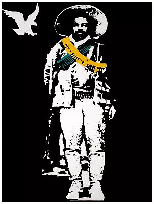 Wall Decor POSTER.Pancho Villa.Mexico.Room Home Art.Interior Design.347 • $49