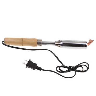 £15.31 • Buy High Power Electric Soldering Iron With Wooden Handle Welding Tool - 200W
