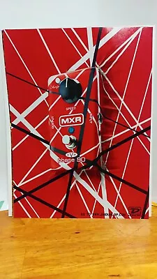 Mxr Phase 90 Dunlop  Evh Van Halen Effect Pedal Print Ad 11 X 8.5   C5 • $5.95