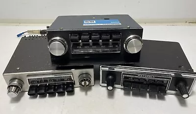 3x Vintage Car Radios Radiomobile 1070 900T Motorola 114 Classic Spares Repair • $38.57