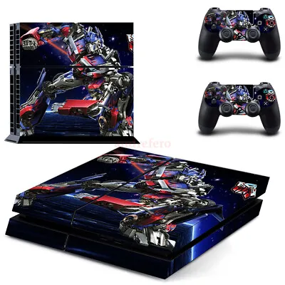 $20.89 • Buy AU Transformers Skin Sticker Decals Cover Console +2 Controller Set For PS4 NEW