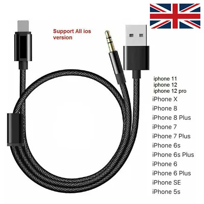 £5.95 • Buy Bmw&Mini IPod IPhone 6 7 8 X XS XR Interface Audio USB Cable Lead AUX Adapter UK