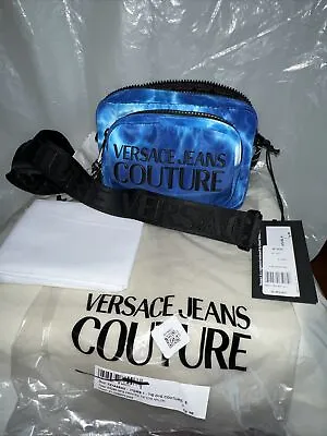 Authentic Versace Jeans Couture Tie Dye Nylon Belt /Shoulder/ Crossbody Bag • $169