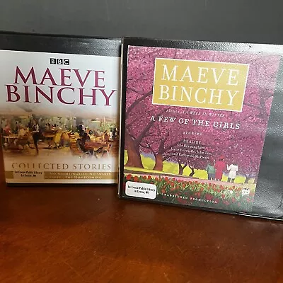 Lot: 2 Maeve Binchy Audio Book CD Set A Few Of The Girls Collected Stories • $35