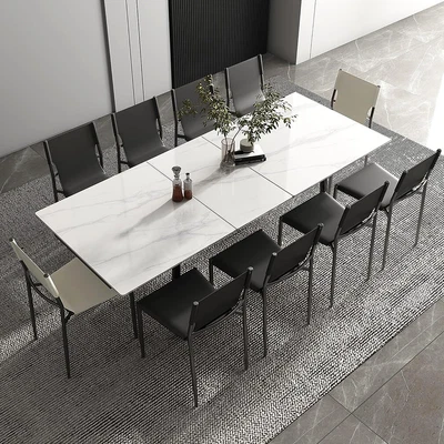 1.8M Space Saving Extendable Dining Table Kitchen Island Table Party Event Table • $719.92