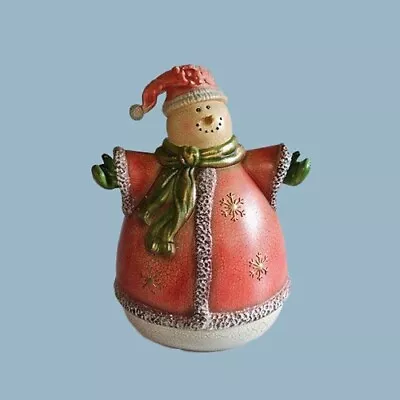 Vintage Roly Poly Snowman • $25