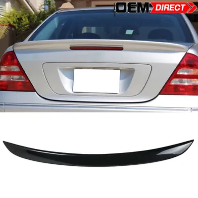 01-07 BENZ C-class W203 ABS AMG Style Trunk Spoiler Painted # 040 Black • $112.99