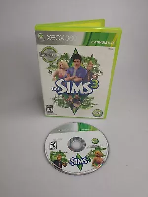 The Sims 3 Video Game (Microsoft Xbox 360 2010) No Manual • $5