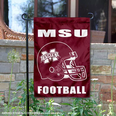 Mississippi State Bulldogs Football Helmet Garden Flag And Yard Banner • $16.95