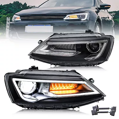 VLAND LED Headlights For 2011-2018 VW Jetta TSI/TDI/GLI SSESEL Front Lamps Set • $408.99