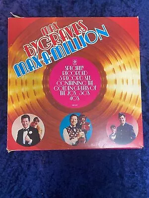 Max Bygraves Max-A-Million 3 Vinyls Collection 20 S 30 S And 40 S RE88 • £13.52