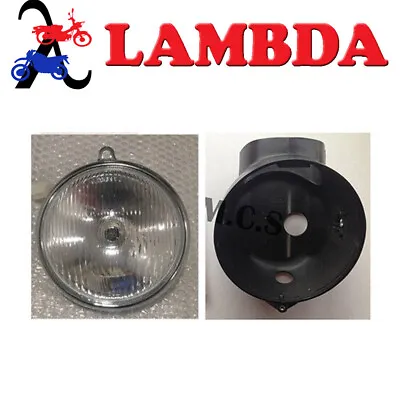 Head Light Glass & Wiring & Holder Bucket 12v Honda CT110 Postie Bikes • $125.40