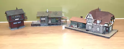 Faller Ho Gauge Trittau Station Goods Dock & Signal Box Built Kits Vgc Plastic • £12.99