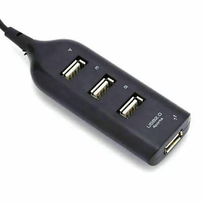 High Speed 4 Port USB 2.0 Multi HUB Splitter Expansion Desktop PC Laptop Adapter • $4.49