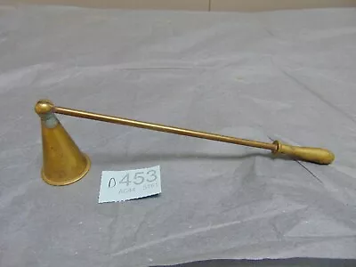 £15 • Buy Antique Brass  Candle Stick Snuffer Ref 453D