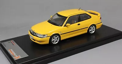 Premium X Saab 9-3 Viggen In Yellow 1999 PRD432 1/43 NEW • £34.99