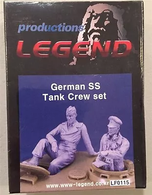 Legend Productions 1:35 German SS Tank Crew Set LF0115 • $23.70