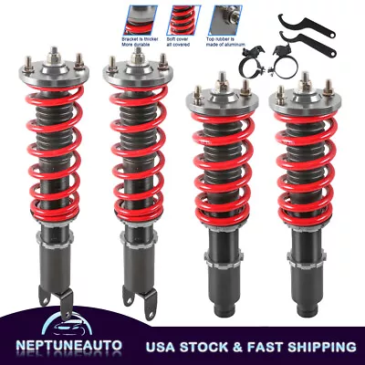 4PCS Shock Absorber Coilovers For 1988-91 Honda Civic CRX 1990-93 Acura Integra • $180.95