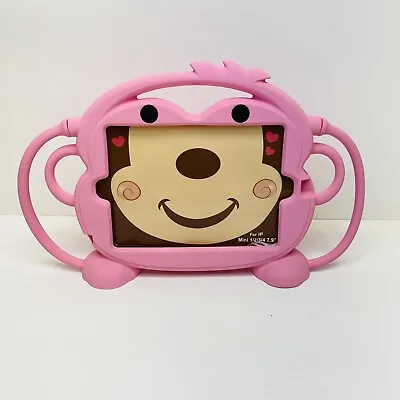 IPad Mini 7.9” Case For Kids  3D Cartoon Pink Monkey Non-Toxic EVA Light Kids • $18.95