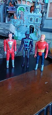 1981 Tron 1979 Flash Gordon & 1979 Mork And Mindy Figures • $79.99