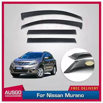 AUSGO Weather Shields For Nissan Murano 2009-2015 Weathershields Window Visors • $60.71